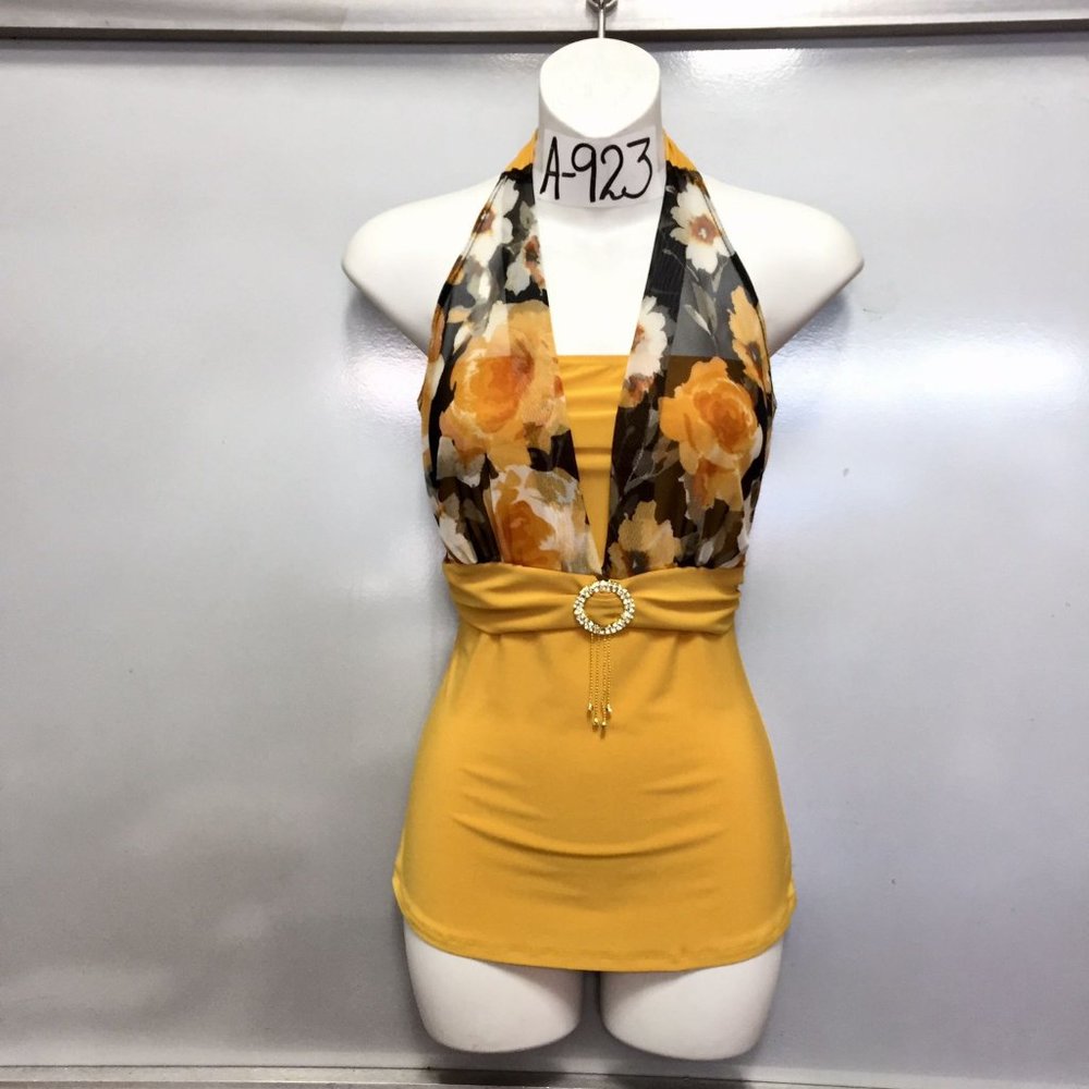 Beautiful Sext Halter Back Top Blouse